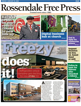 Cover of Rossendale Free Press