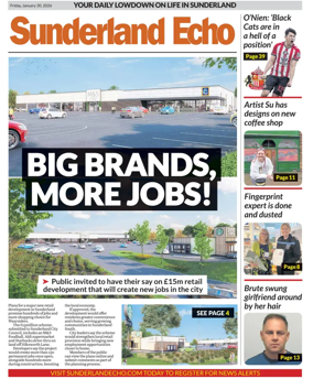 Cover of Sunderland Echo