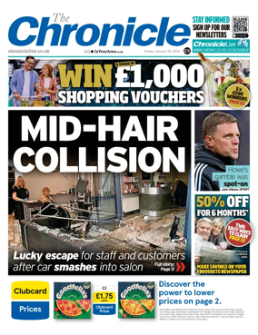 Cover of The Chronicle (South Tyneside and Durham)