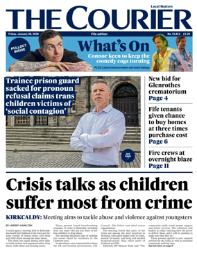 Cover of The Courier & Advertiser (Fife Edition)