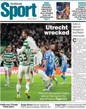 Cover of Herald Sport