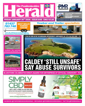 Cover of The Pembrokeshire Herald