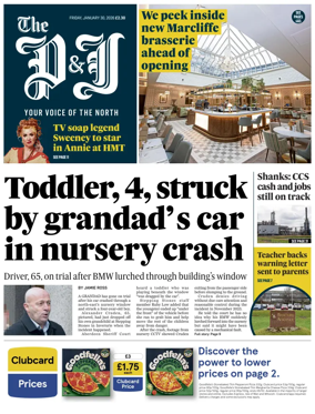 Cover of The Press and Journal (Aberdeen and Aberdeenshire)