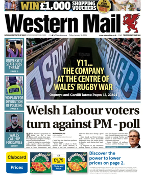 Cover of Western Mail