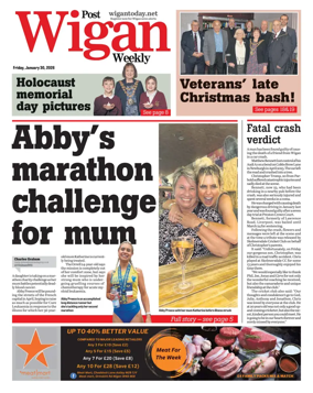 Cover of Wigan Evening Post