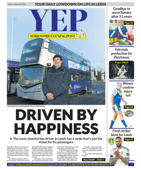 Cover of Yorkshire Evening Post