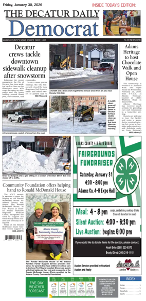 Cover of The Decatur Daily Democrat