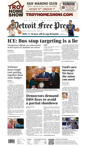 Cover of Detroit Free Press