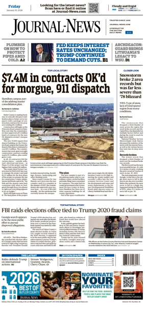 Cover of Hamilton Journal News