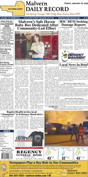 Cover of Malvern Daily Record