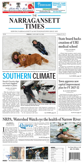 Cover of Narragansett Times