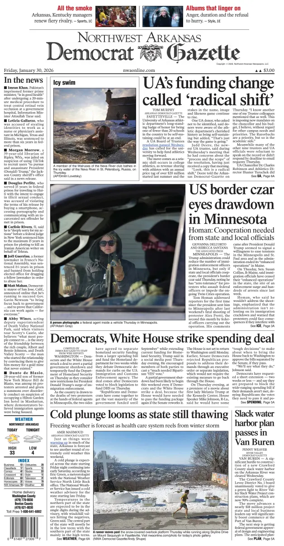 Cover of Northwest Arkansas Democrat-Gazette
