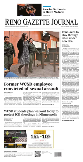 Cover of Reno Gazette Journal