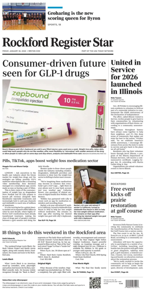 Cover of Rockford Register Star