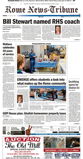 Cover of Rome News-Tribune