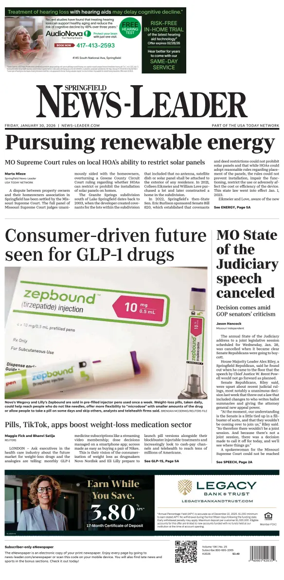 Cover of Springfield News-Leader