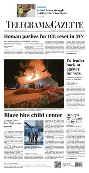 Cover of Telegram & Gazette