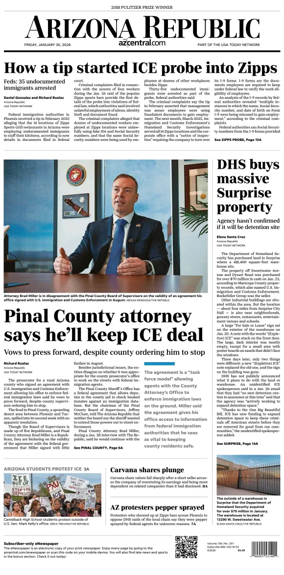 Cover of The Arizona Republic