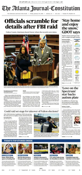 Cover of The Atlanta Journal-Constitution