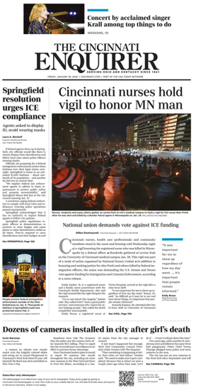Cover of The Cincinnati Enquirer