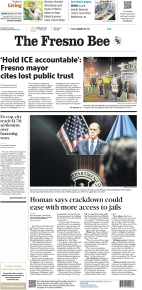 Cover of The Fresno Bee