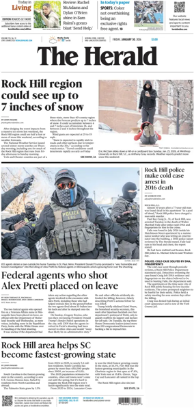 Cover of The Herald (Rock Hill)