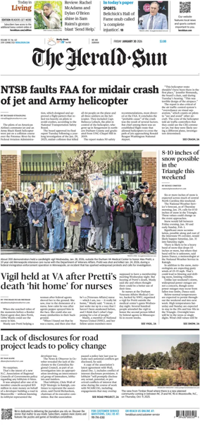 Cover of The Herald Sun