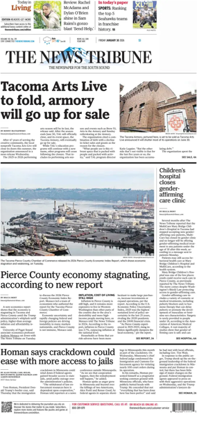 Cover of The News Tribune