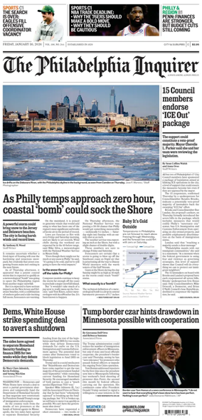 Cover of The Philadelphia Inquirer