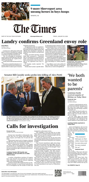 Cover of The Times (Shreveport)