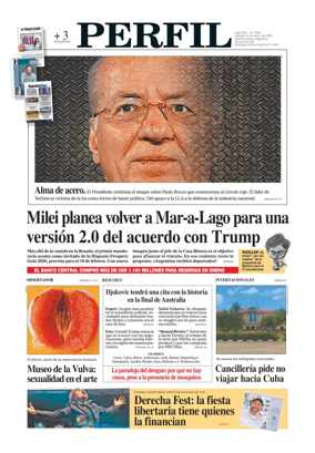 Cover of Perfil (Sabado)