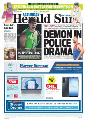 Cover of Herald Sun