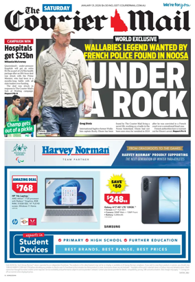 Cover of The Courier-Mail