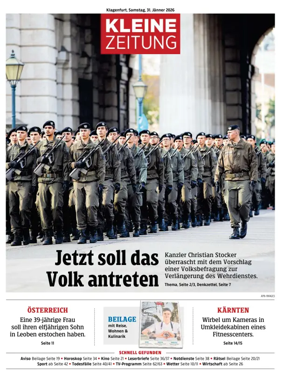 Cover of Kleine Zeitung Kaernten