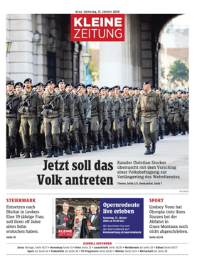 Cover of Kleine Zeitung Steiermark