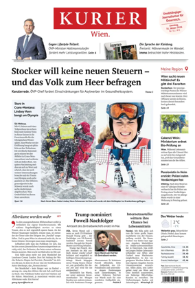 Cover of Kurier (Samstag)