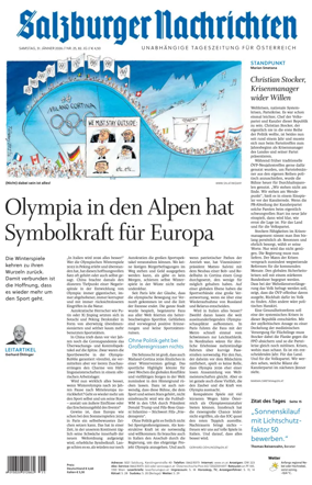 Cover of Salzburger Nachrichten