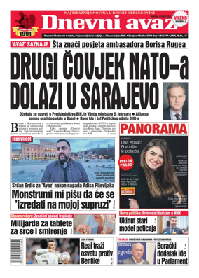 Cover of Dnevni avaz