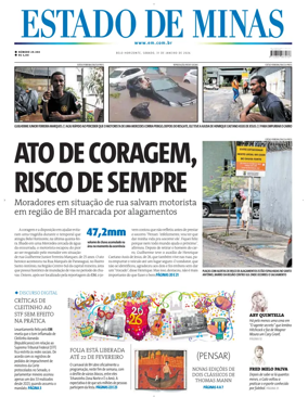 Cover of Estado de Minas (Brazil)