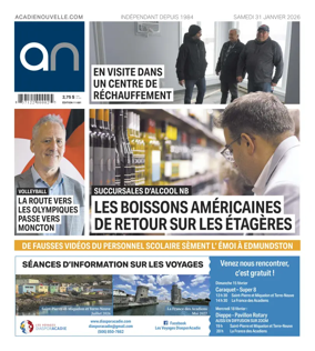 Cover of Acadie Nouvelle