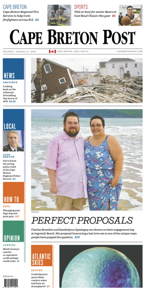 Cover of Cape Breton Post