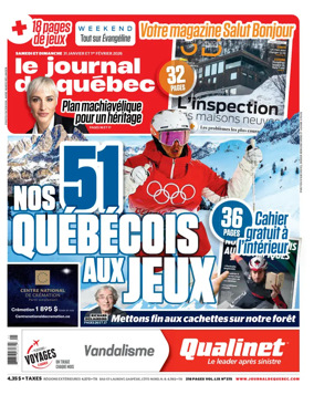 Cover of Le Journal de Quebec