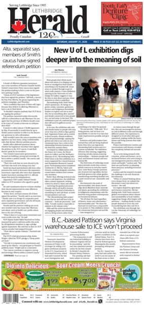 Cover of Lethbridge Herald