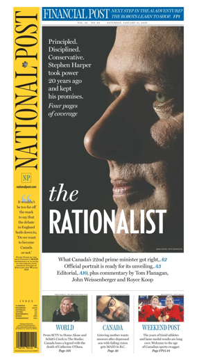 Cover of National Post - (National Edition)