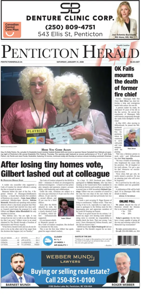 Cover of Penticton Herald