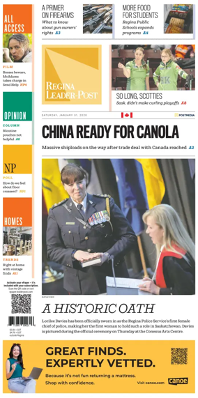 Cover of Regina Leader-Post