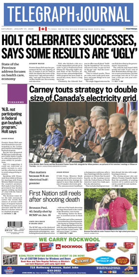 Cover of Telegraph-Journal