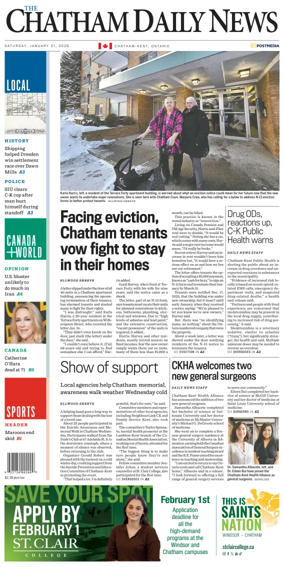 Cover of The Chatham Daily News