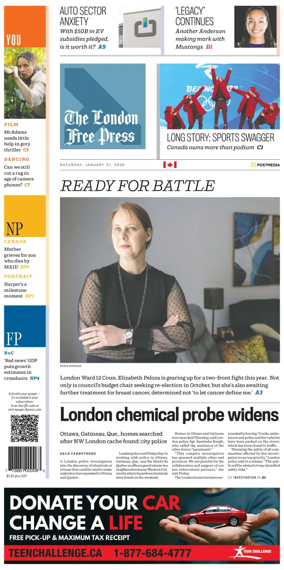 Cover of The London Free Press