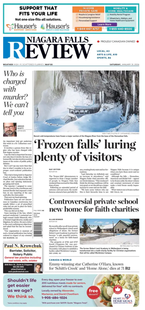 Cover of The Niagara Falls Review